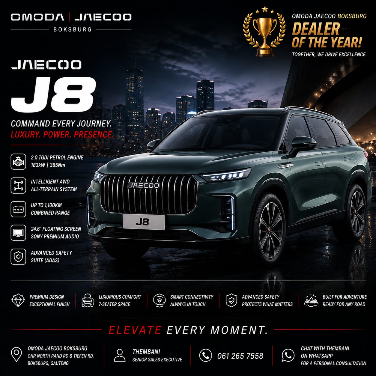 JAECOO J8 Premium SUV